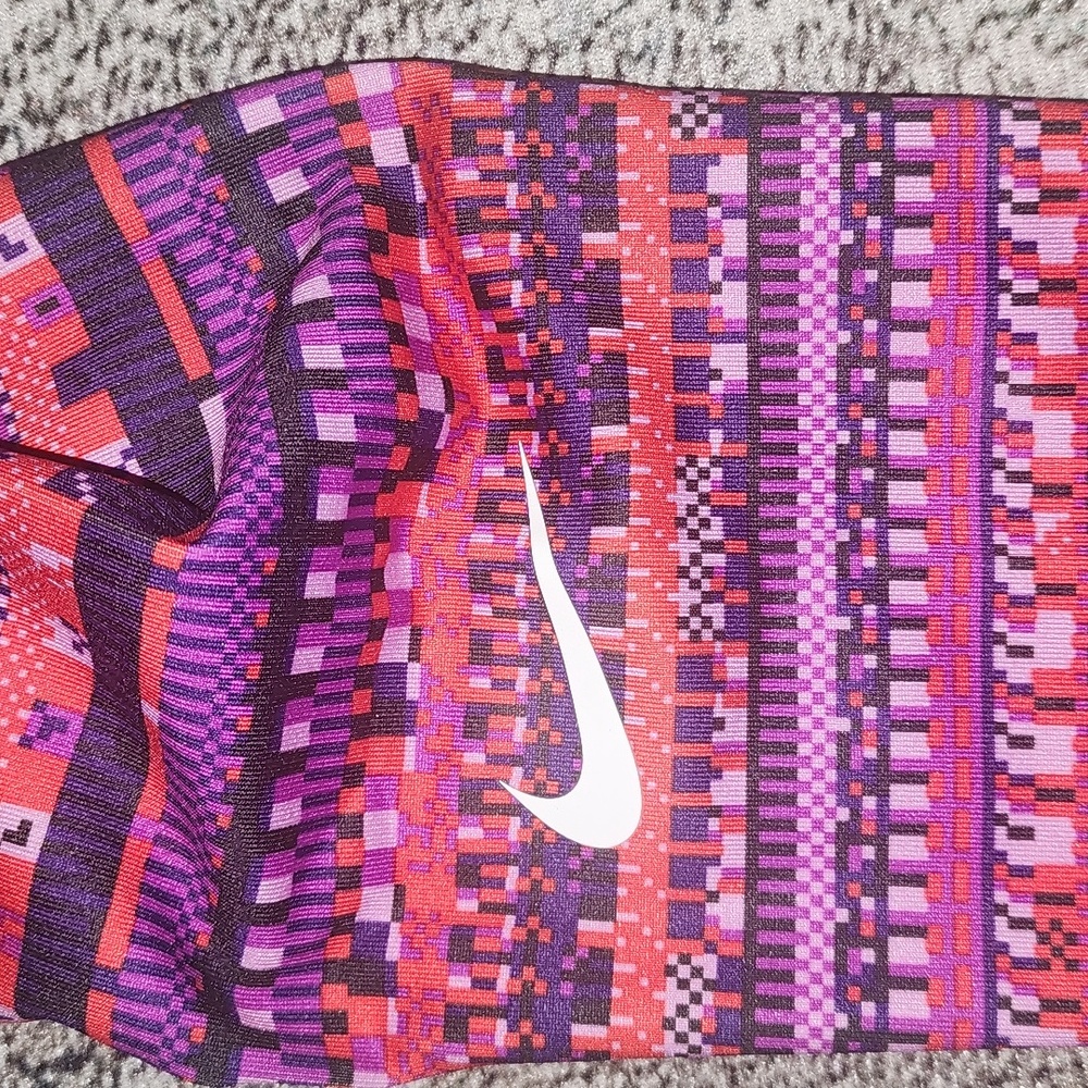 Nike Pro Dri-Fit Stay Warm  Multi-Color Leggings - M / Medium - Picture 7 of 7